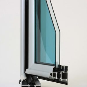 Aluminijumski prozor, popre_ni presek Aluminijumski prozor, popre_ni presek