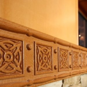 Drveni ukrasi, detalj