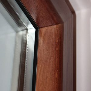 Aluminijum-drvo prozor, ugao drveta Aluminijum-drvo prozor, ugao drveta