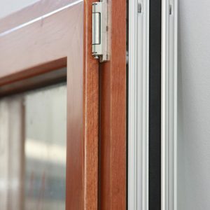 Aluminijum-drvo prozor, bočni pogled Aluminijum-drvo prozor, bočni pogled