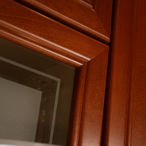 Kuhinjsko krilo, masiv sa staklom